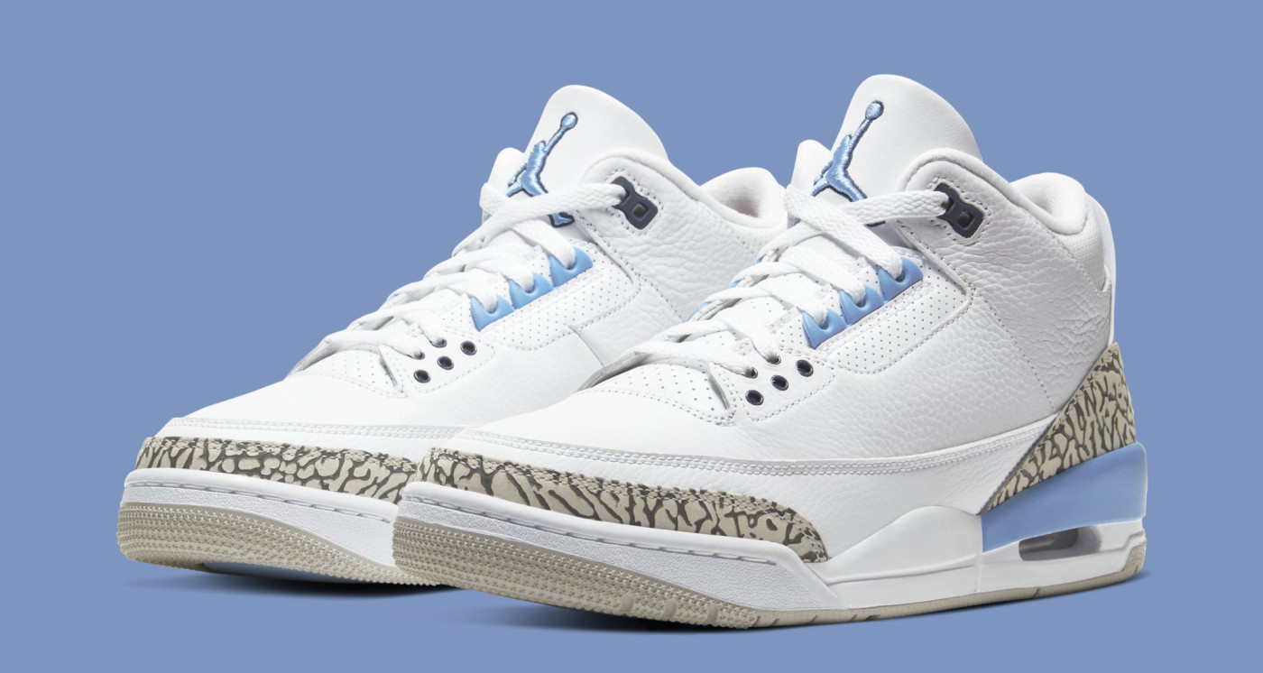 air jordan 3 unc clothing