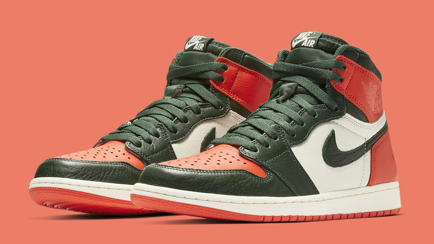 lucky green jordan 1 resell