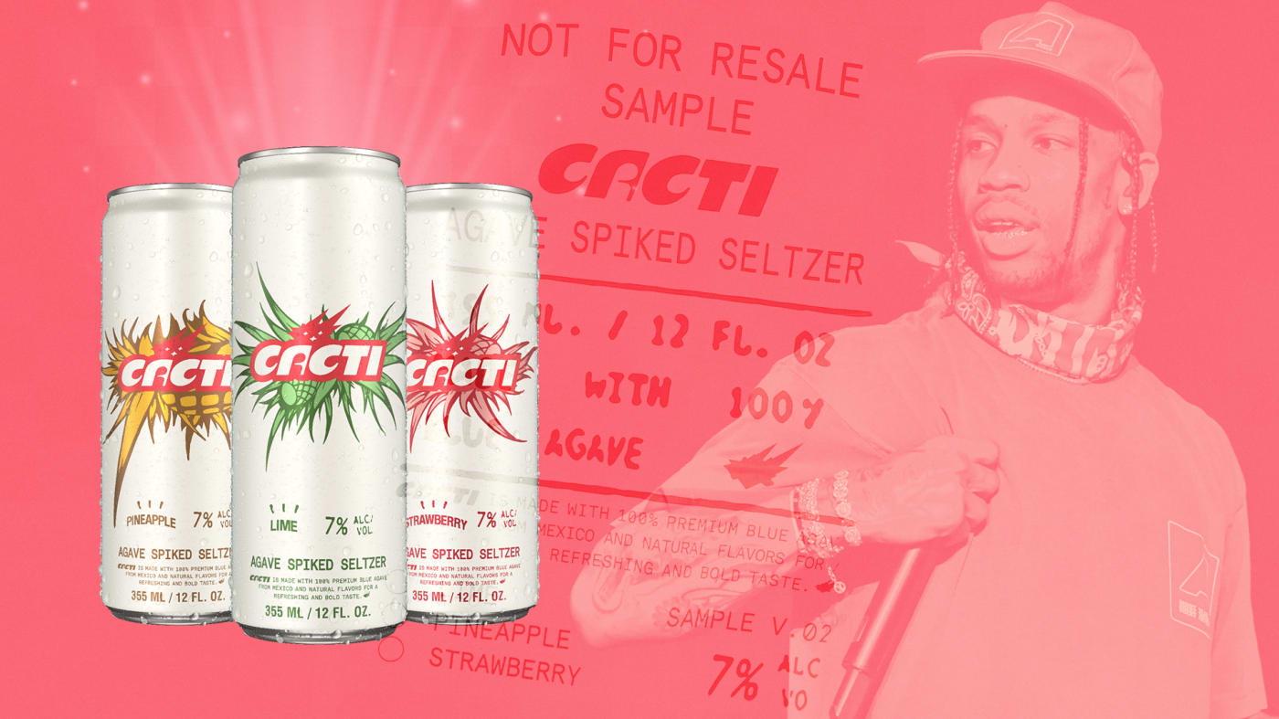 Travis Scott 'Cacti' Spiked Seltzer