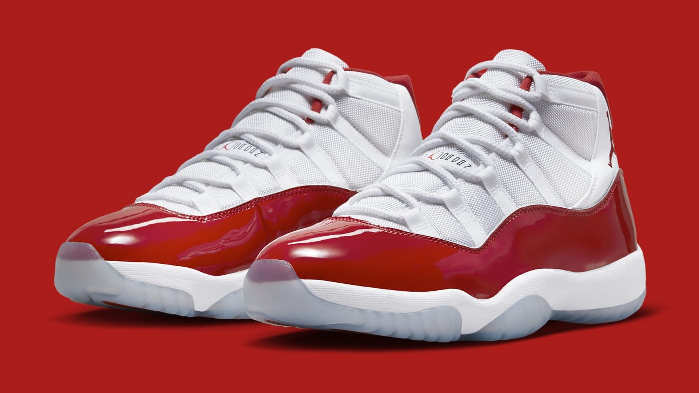 jordan 11 retro white varsity red black