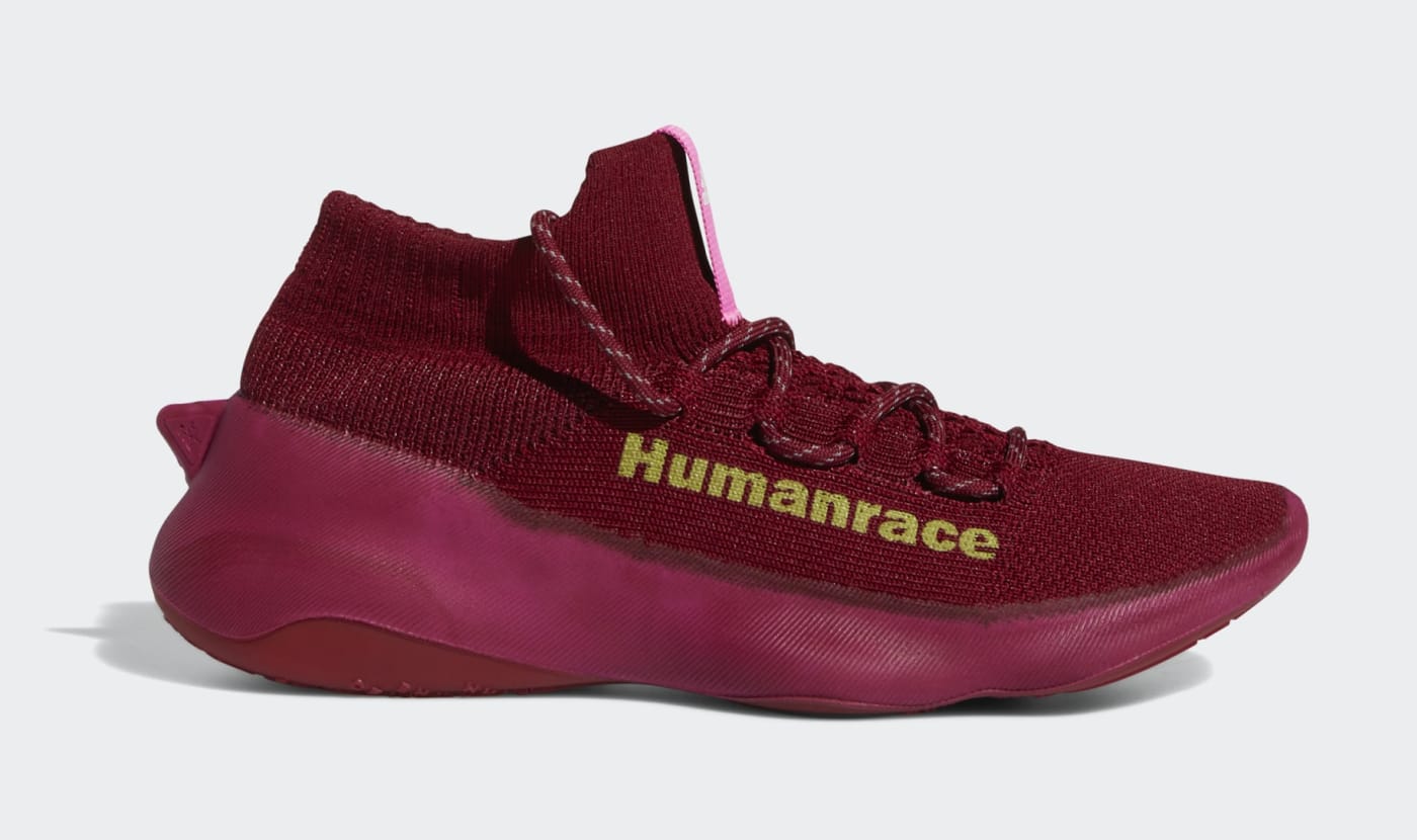 Pharrell x Adidas Humanrace Sichona 'Collegiate Burgundy'