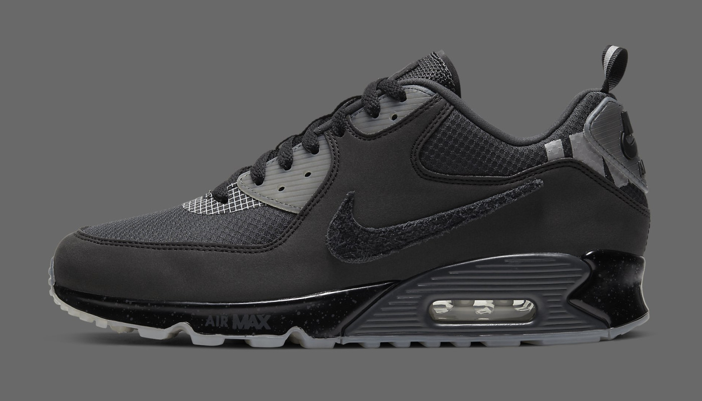 undefeated air max 90 black