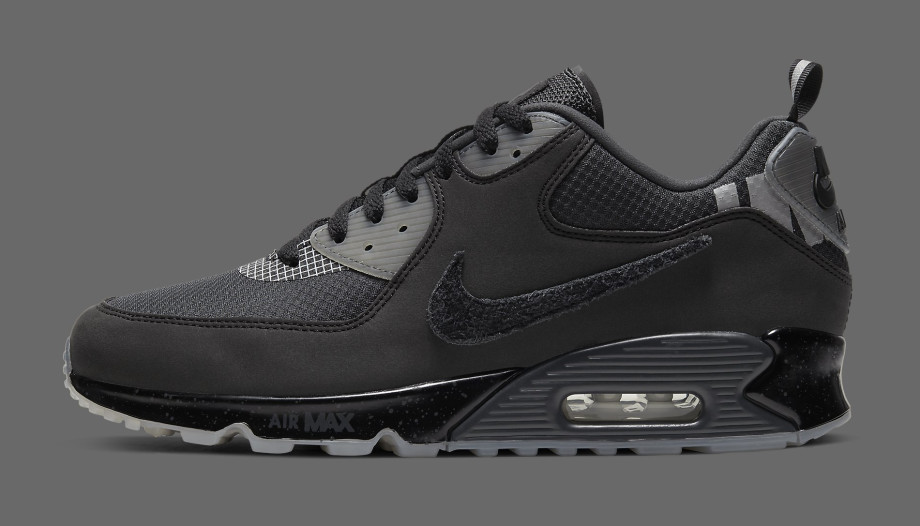 air max 90 20 undefeated black