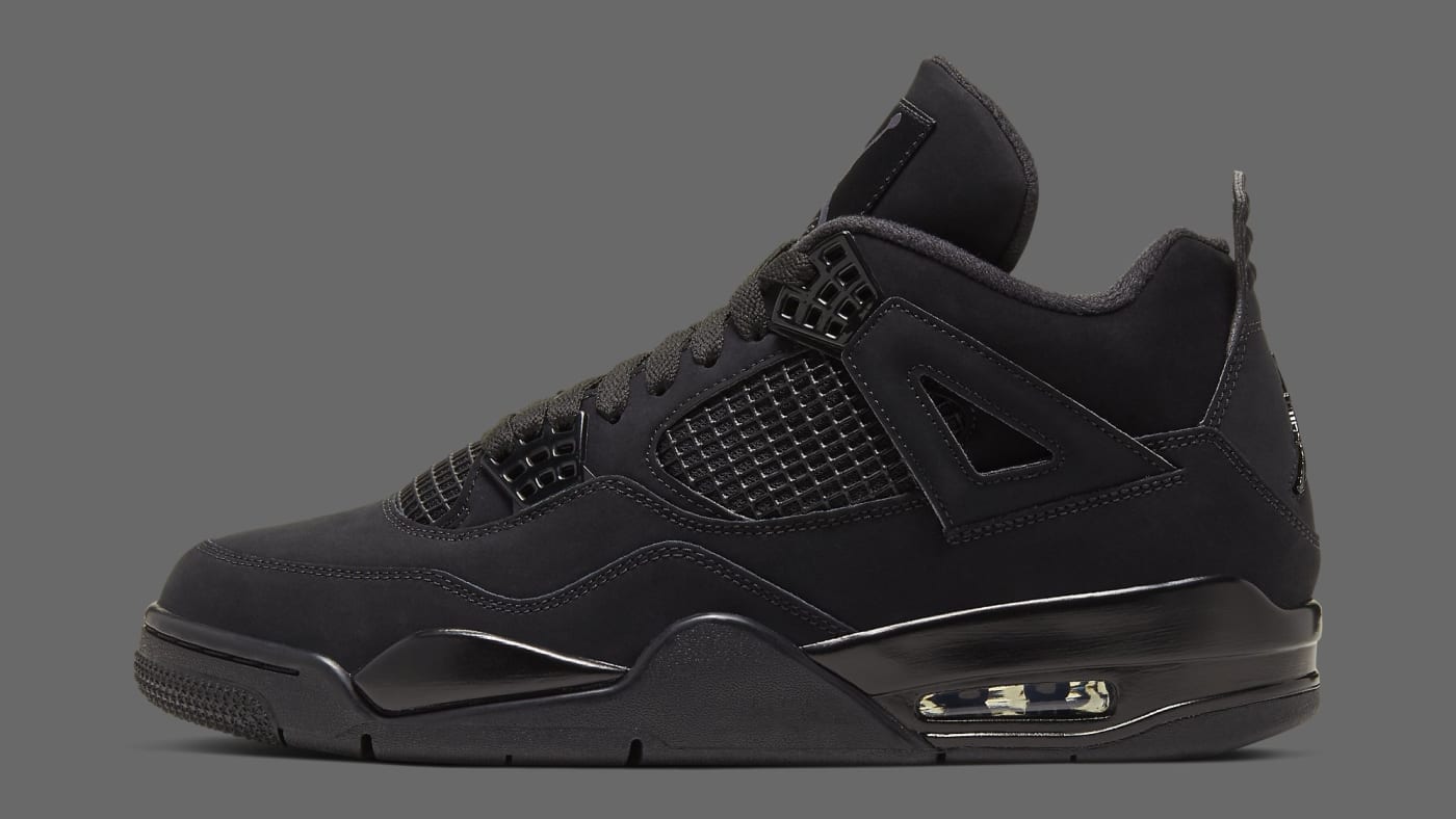 retro jordan 4 all black