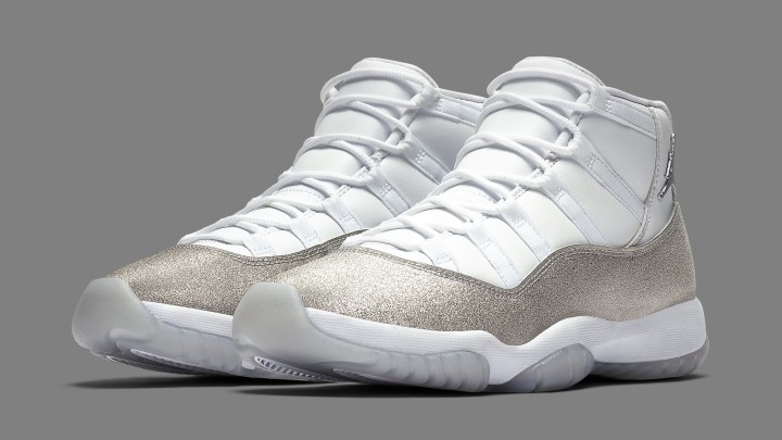 jordan retro 11 metallic silver footlocker