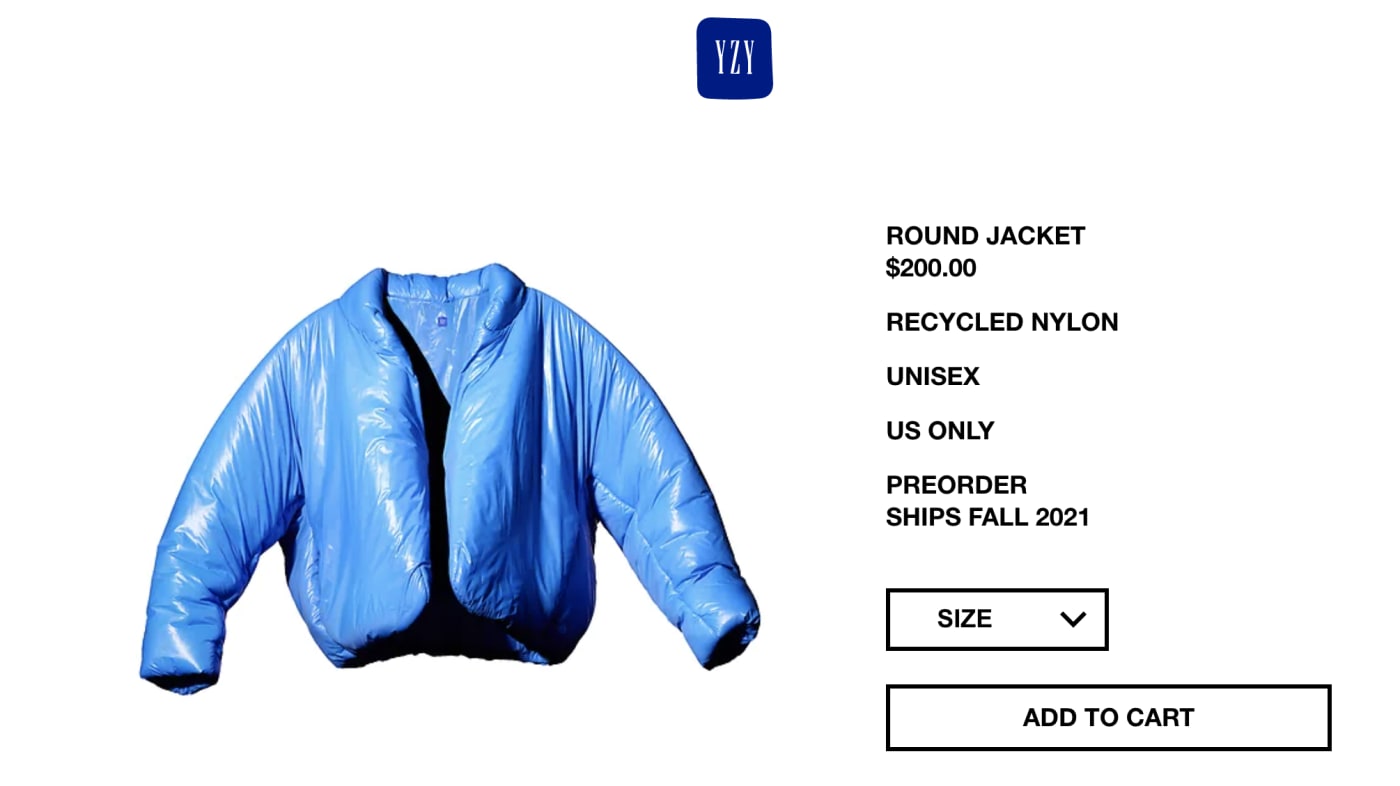 Kanye West Drops Long-Awaited Yeezy Gap Collection, Round Jacket Preorder | Complex