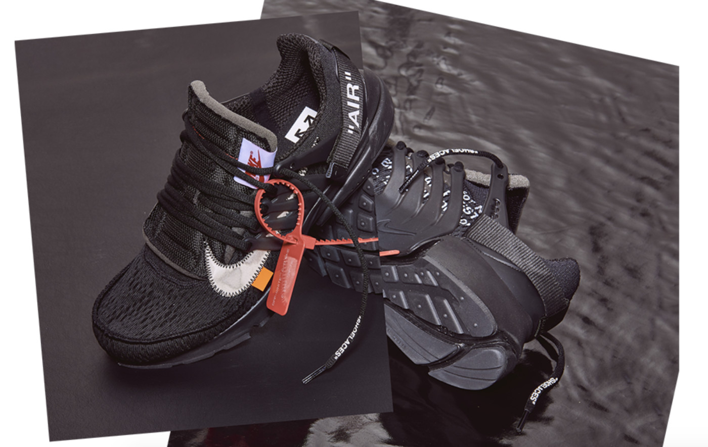 air presto black off white