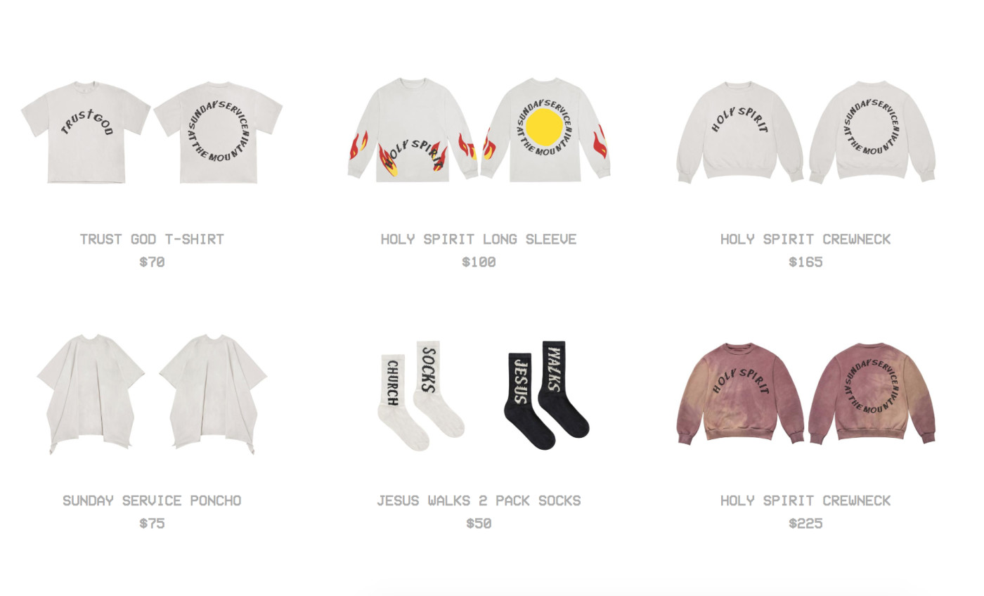 holy spirit sunday service merch