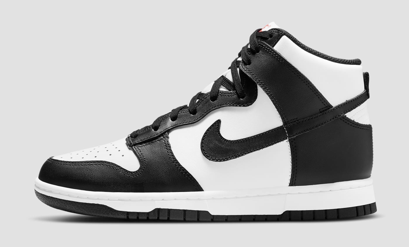 Nike Dunk High Women's White/Black-University Red DD1869-103 Lateral