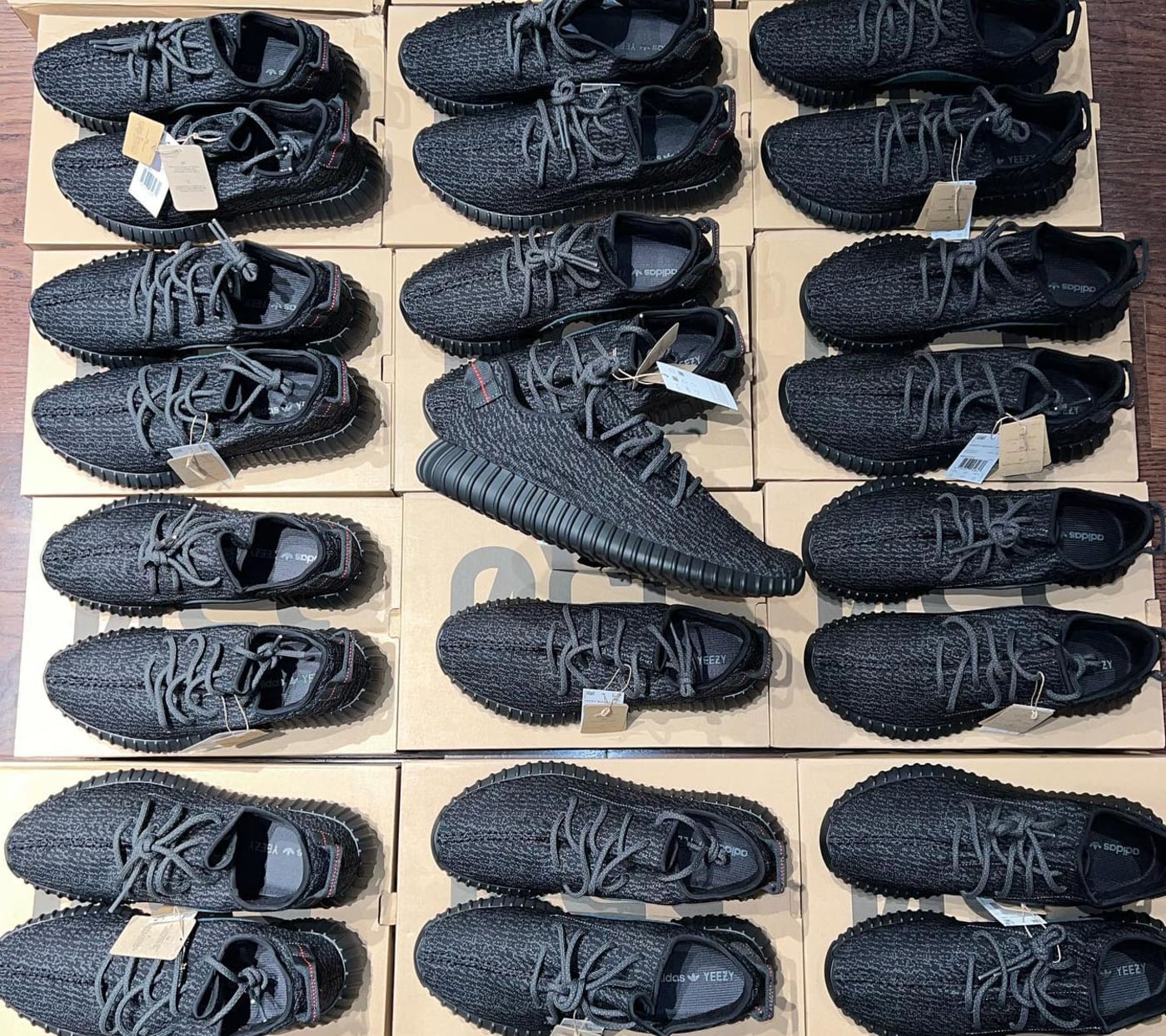 black yeezy sneaker