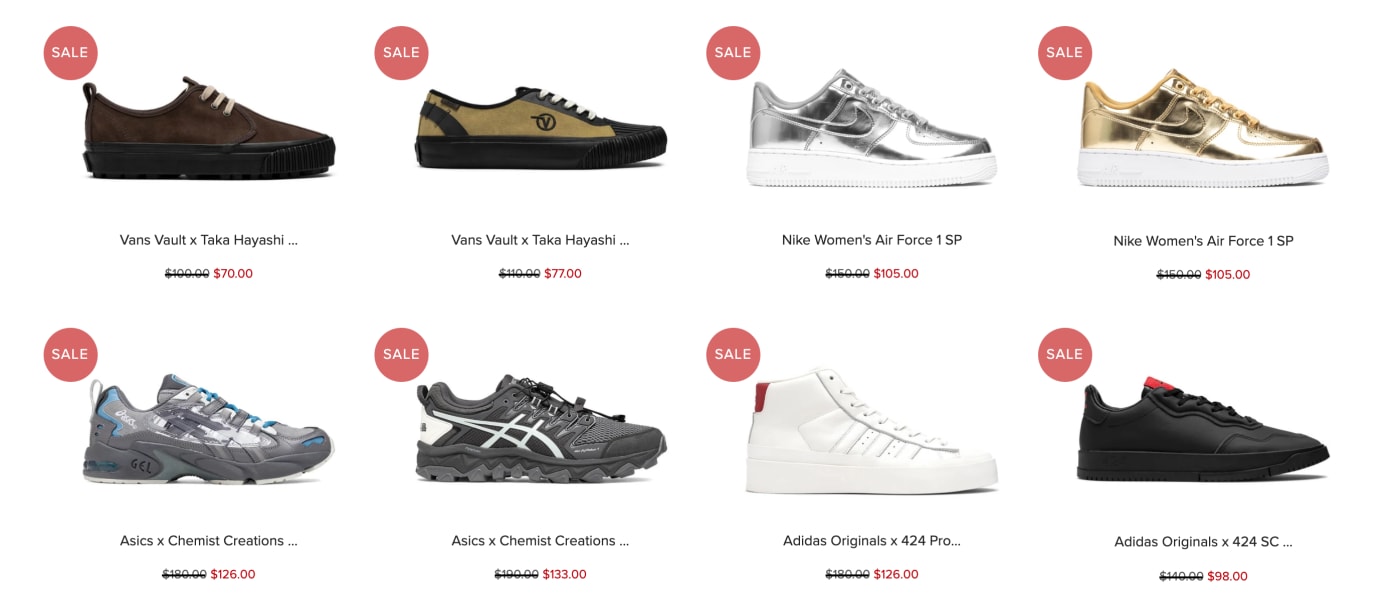 Best sneaker sales Clearance