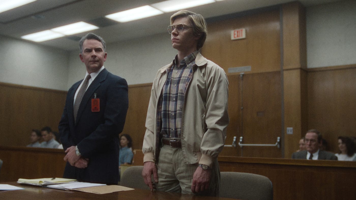 Evan Peters as Jeffrey Dahmer in the Netflix series 'Dahmer: Monster'