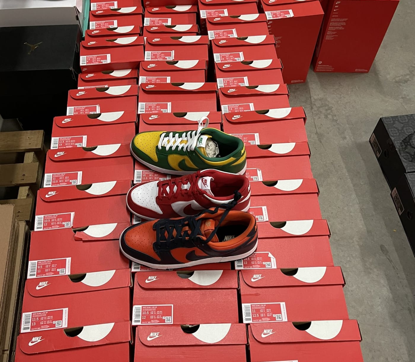 buying sneakers in bulk