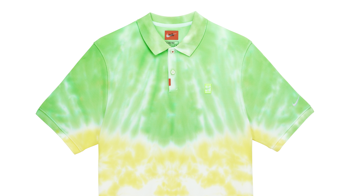 nike tie dye polo