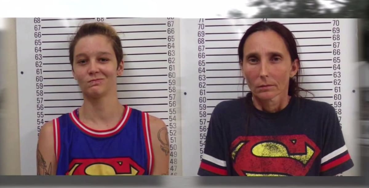 oklahoma woman son daughter arrested complex couple