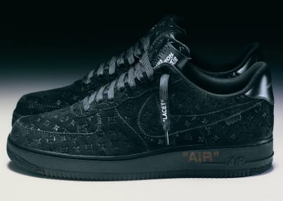 Louis Vuitton x Nike Air Force 1 Low Black/Black/Anthracite