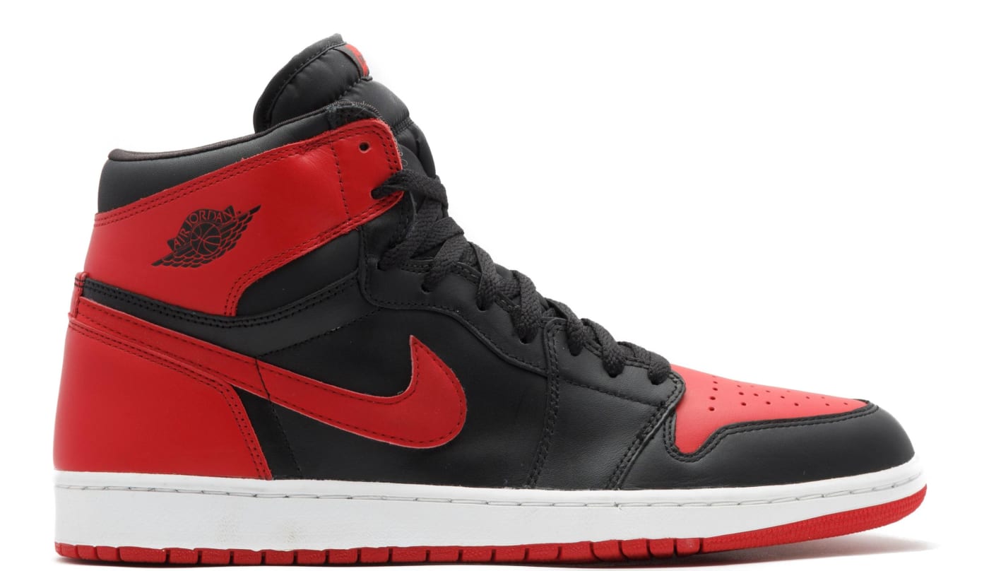 air jordan one red and black