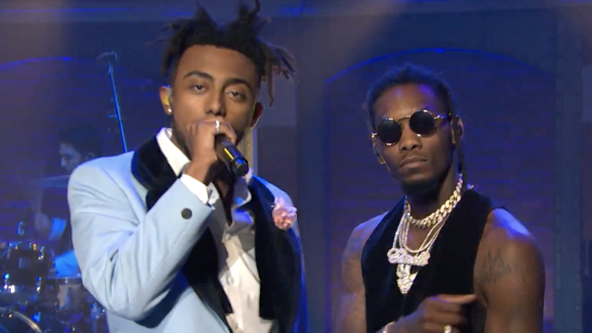 Watch Aminé and Offset Perform “Wedding Crashers” on ‘Seth