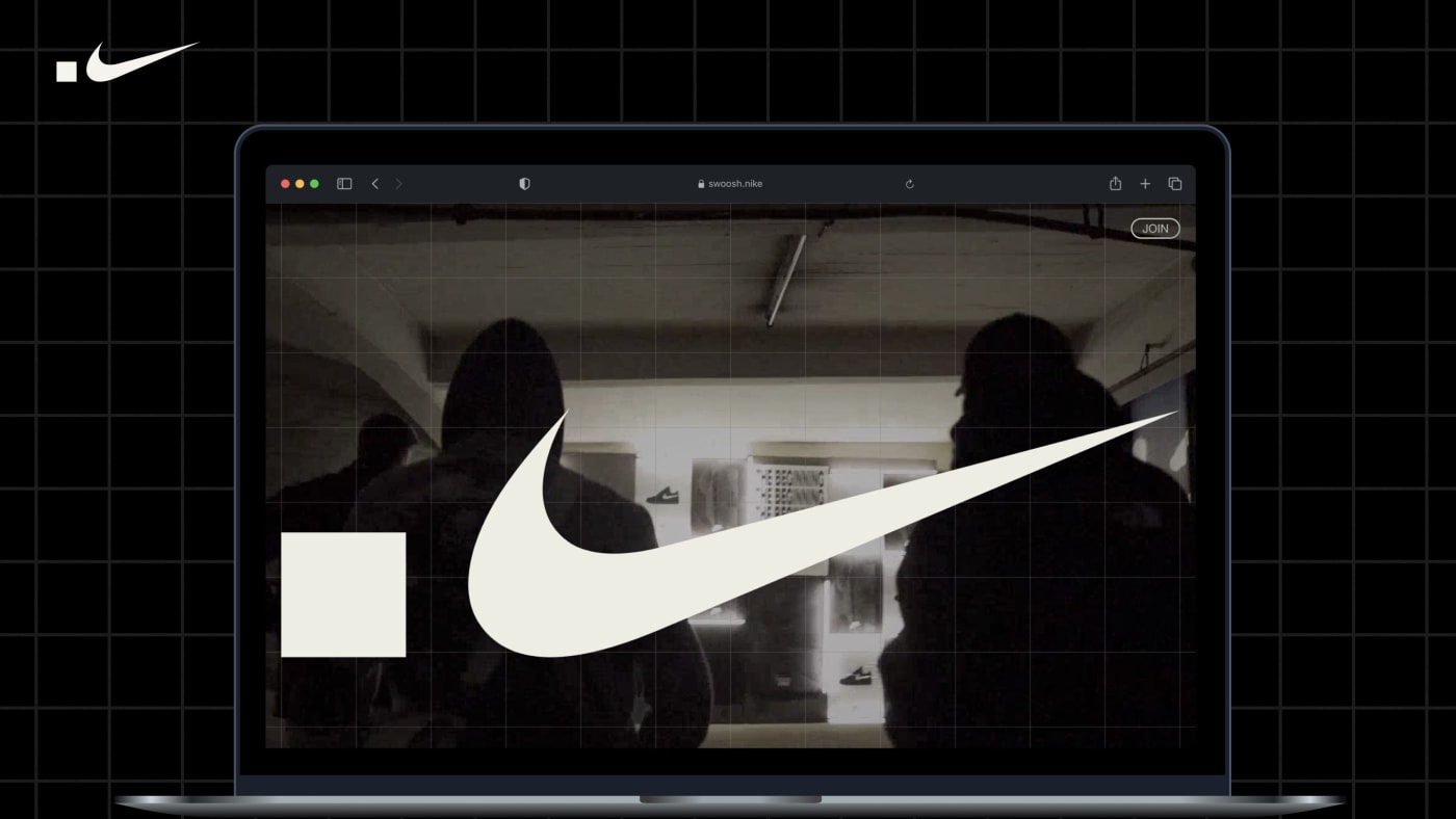 Nike Dot Swoosh Metaverse Laptop