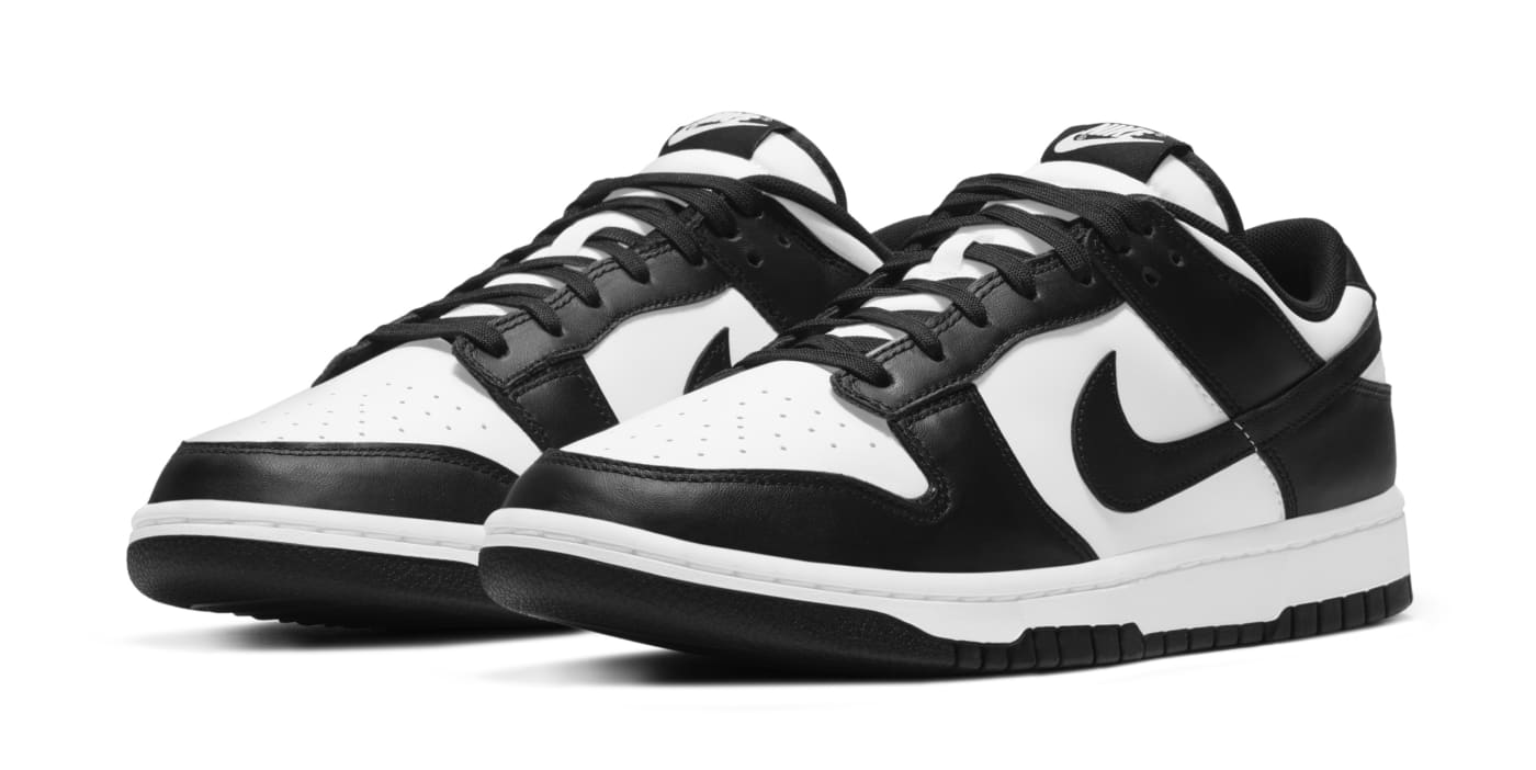 Nike Dunk Low Black/White Pair