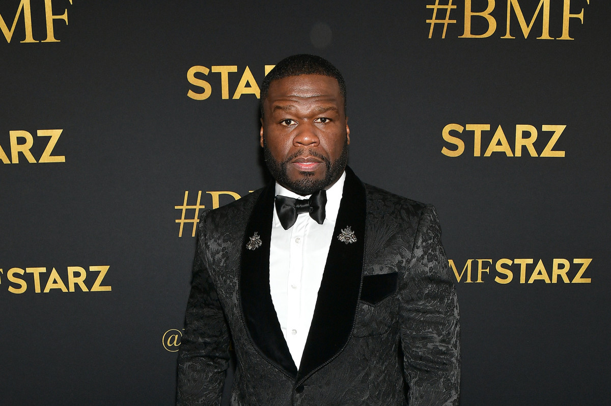 50 Cent ‘Black Mafia Family’ Starz TV Series Interview Complex