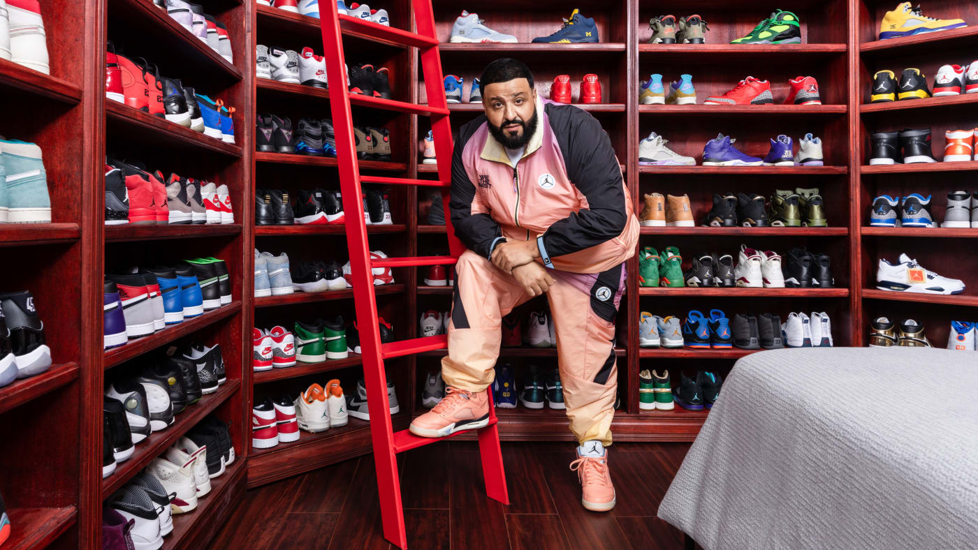 DJ Khaled Airbnb Sneaker Closet