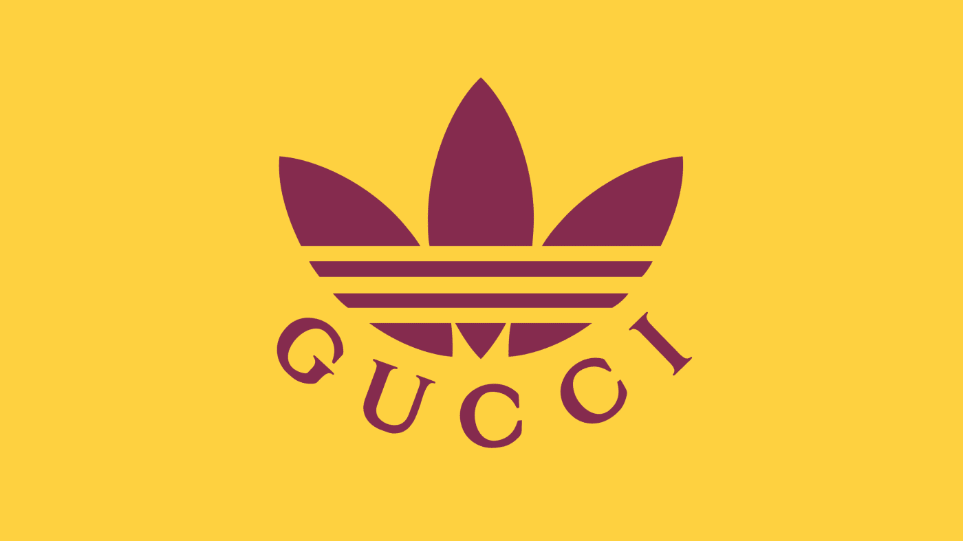 Gucci x Adidas Co Branded Logo