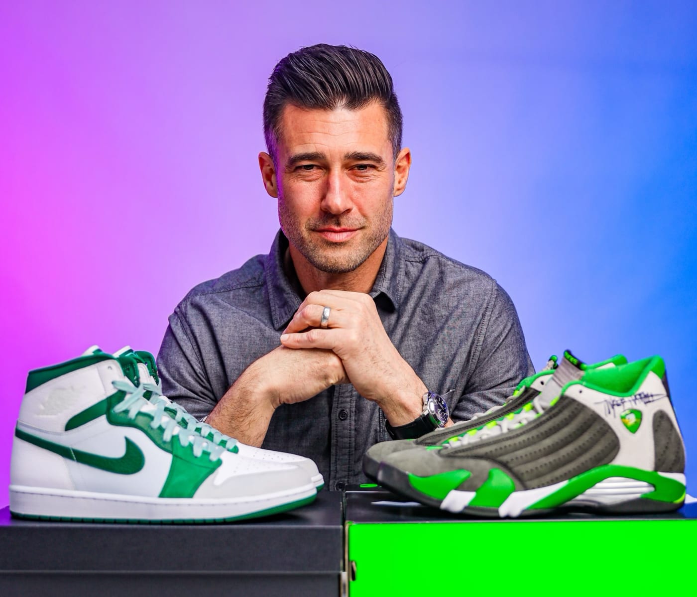 Tinker Hatfield on Joey Harrington’s Air Jordan 1 Oregon Exclusive