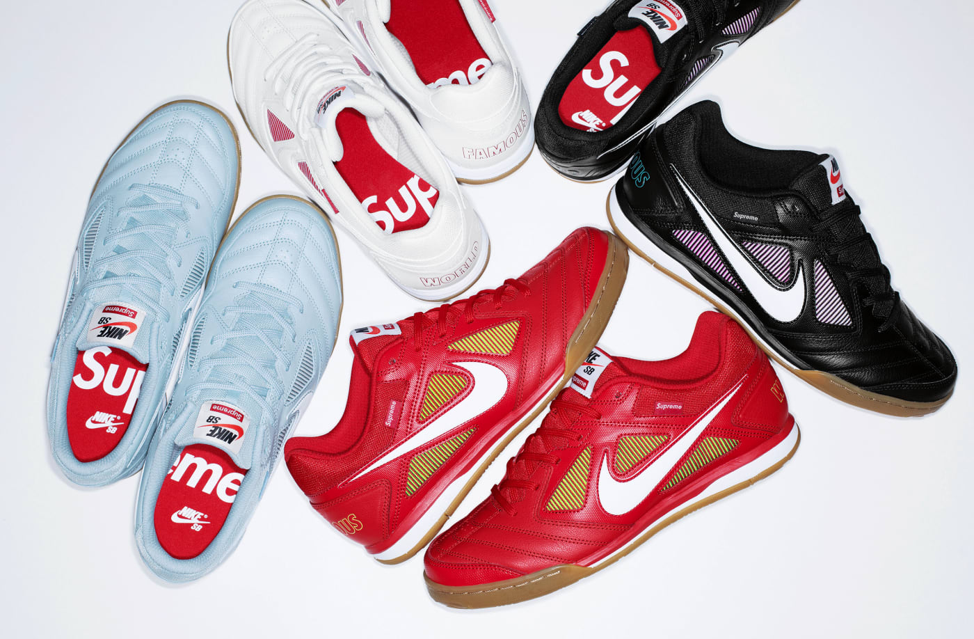 sneakers nike x supreme