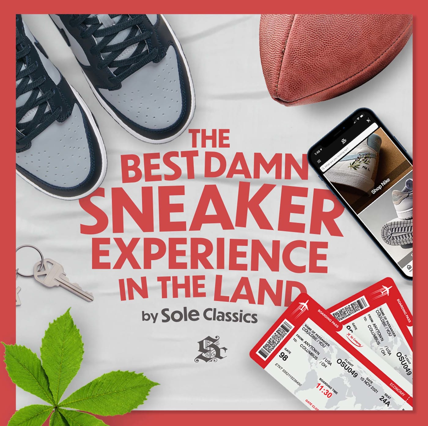 Sole Classics x Complex College Football Experience Sneaker Contest
