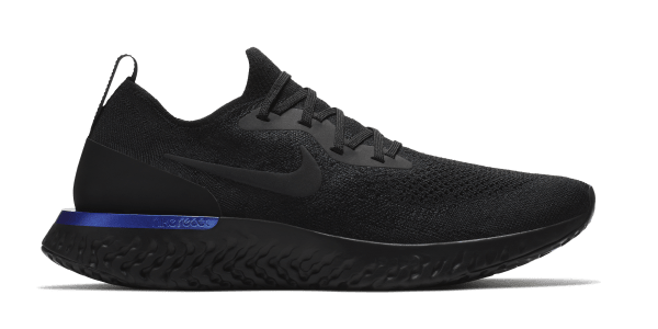 nike epic react black on black