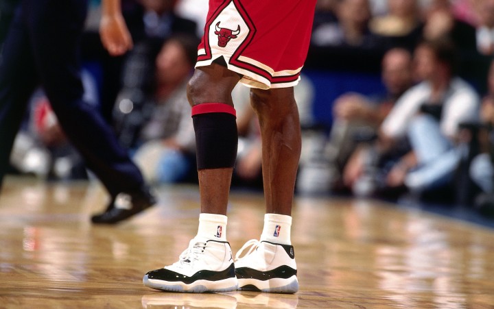 jordan 11 on michael jordan