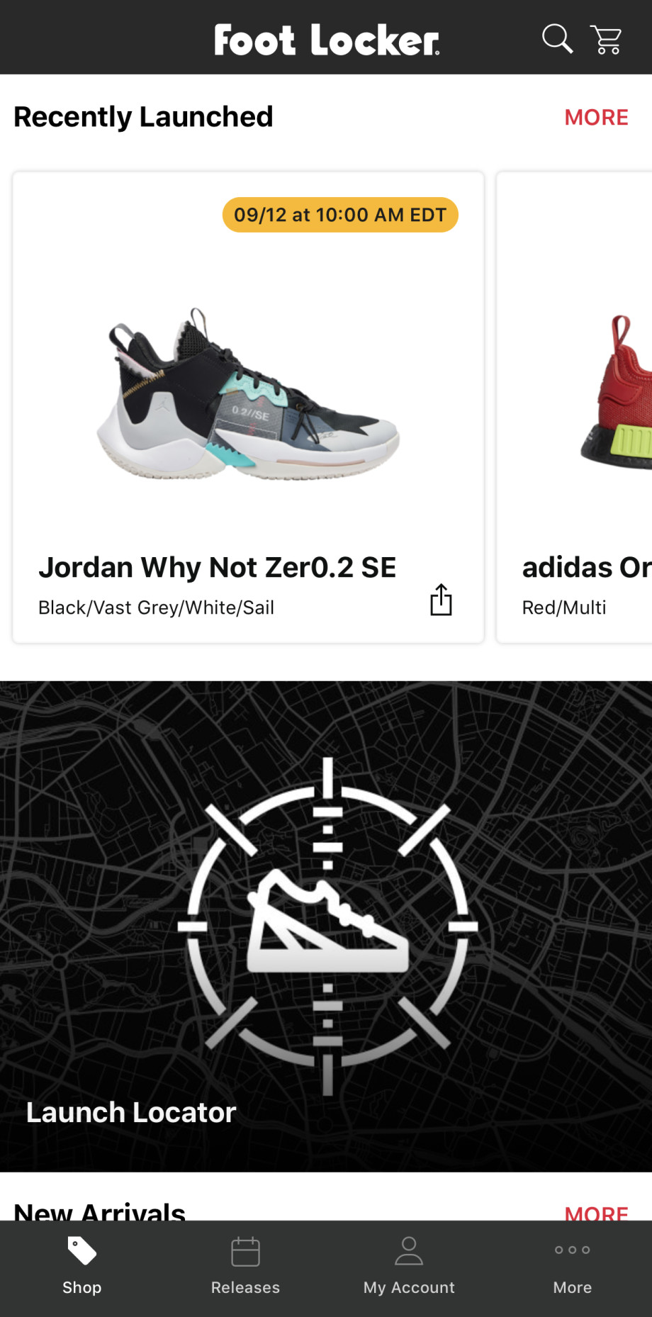 foot locker release dates