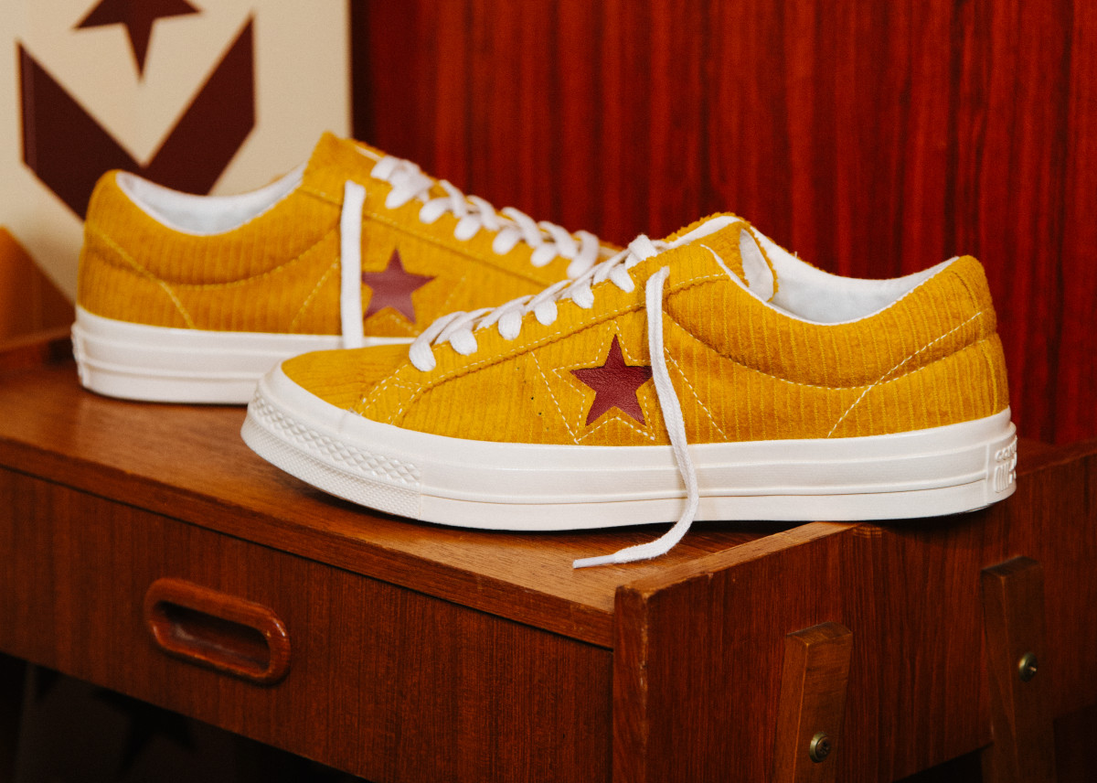 converse one star corduroy