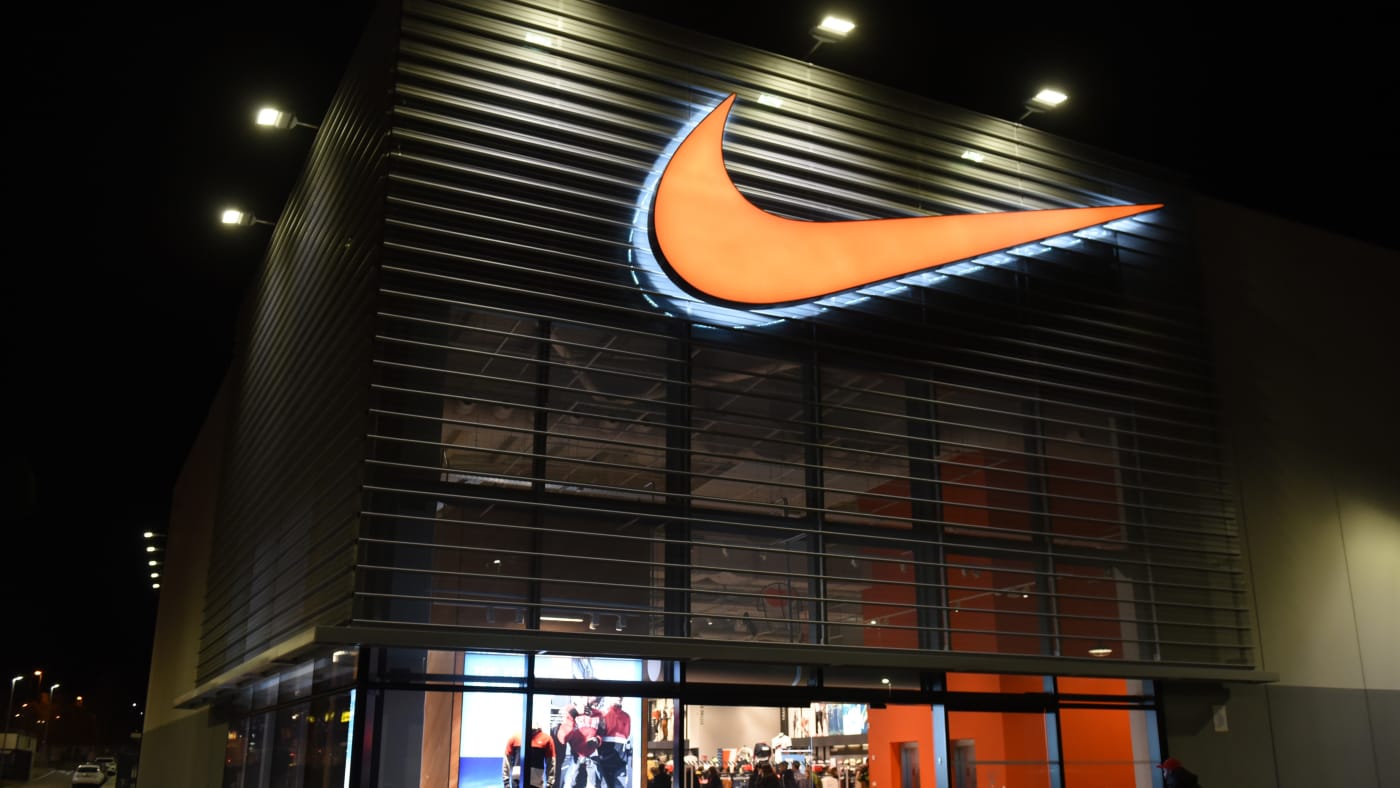Outside View of a Nike Store