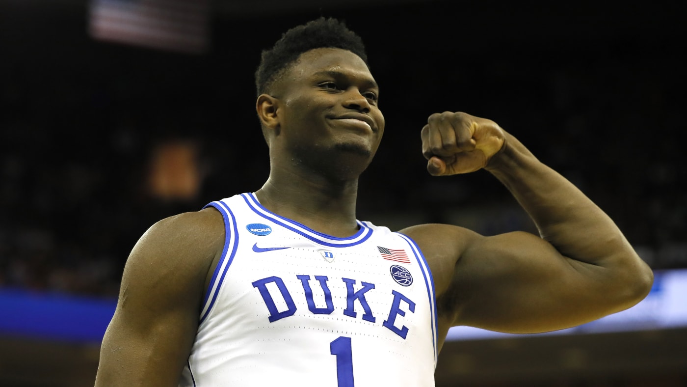 Zion Williamson at Duke during March Madness
