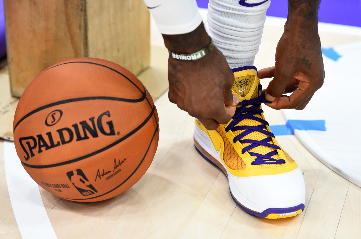 lebron james media day shoes