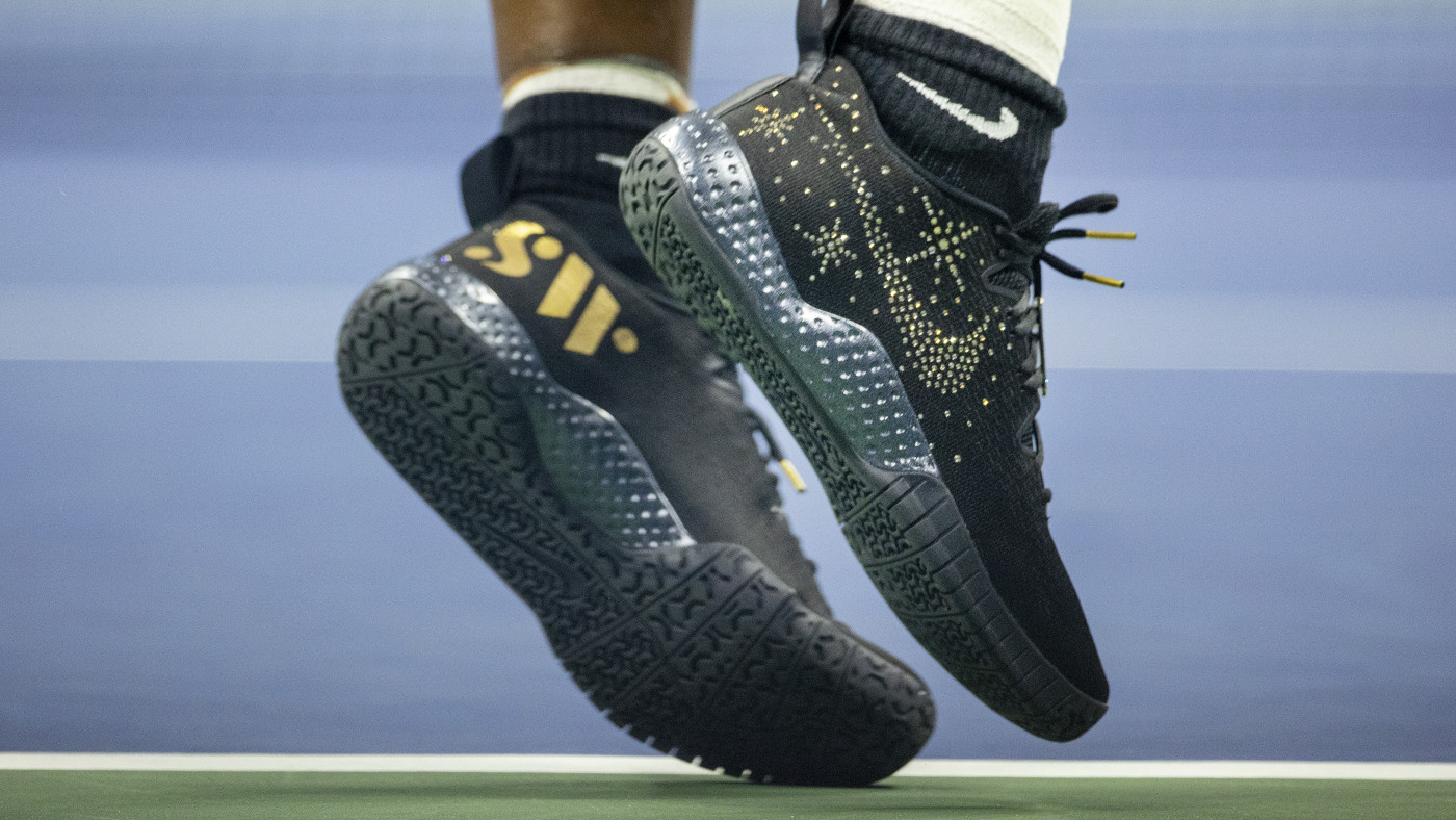 جزر فاروس محاولة ملزمة  Serena Williams Nike US Open Diamond Sneaker for Last Grand Slam Tournament  | Complex