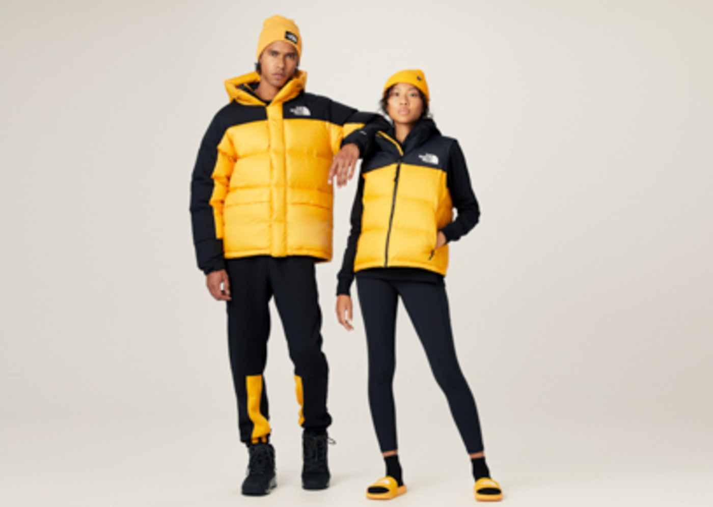 The north face jacket yellow Outlet