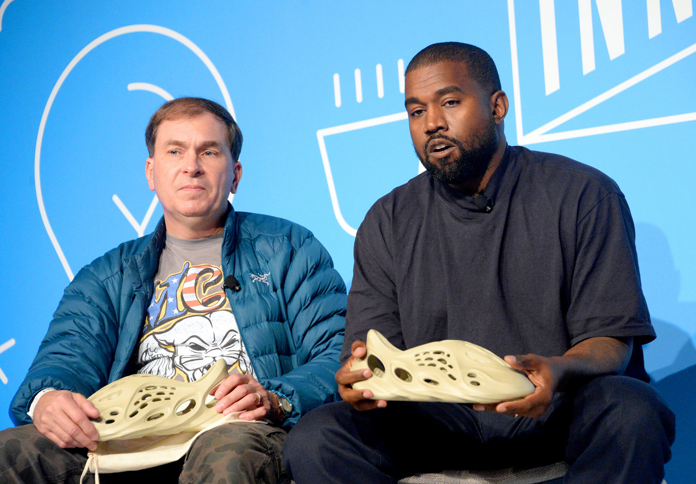 Kanye West brutally mocked after bringing out foam.