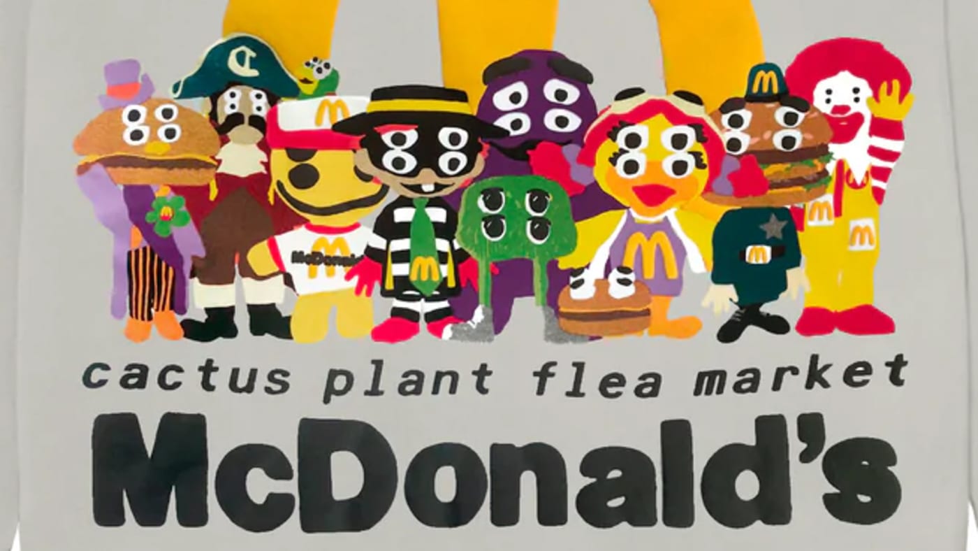 RARE 2022 McDonald's Cactus Plant Flea Market CPFM TOYS Or SET