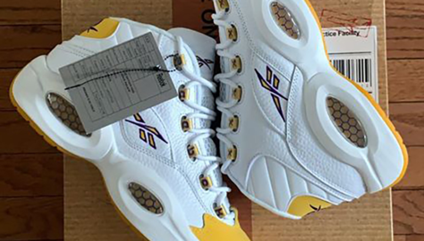 reebok lakers