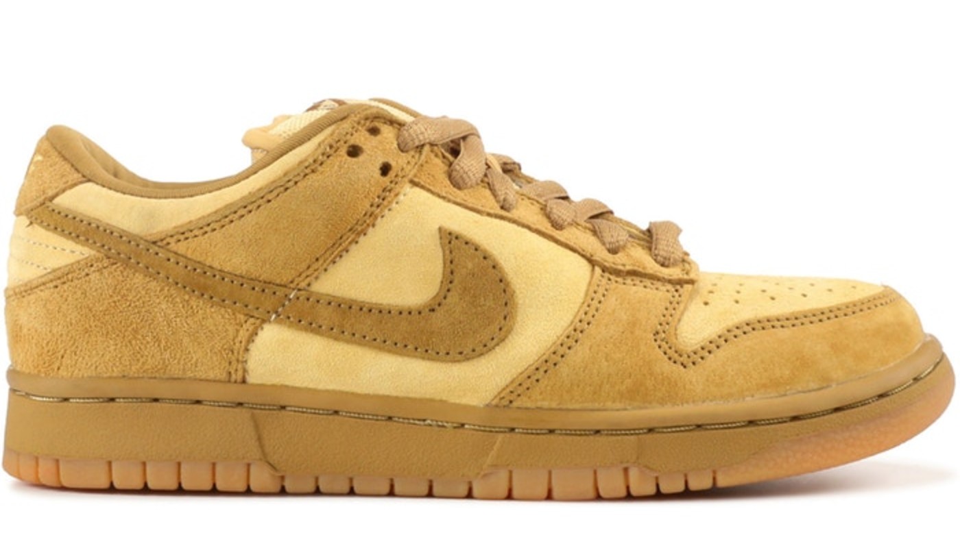 tan suede nike