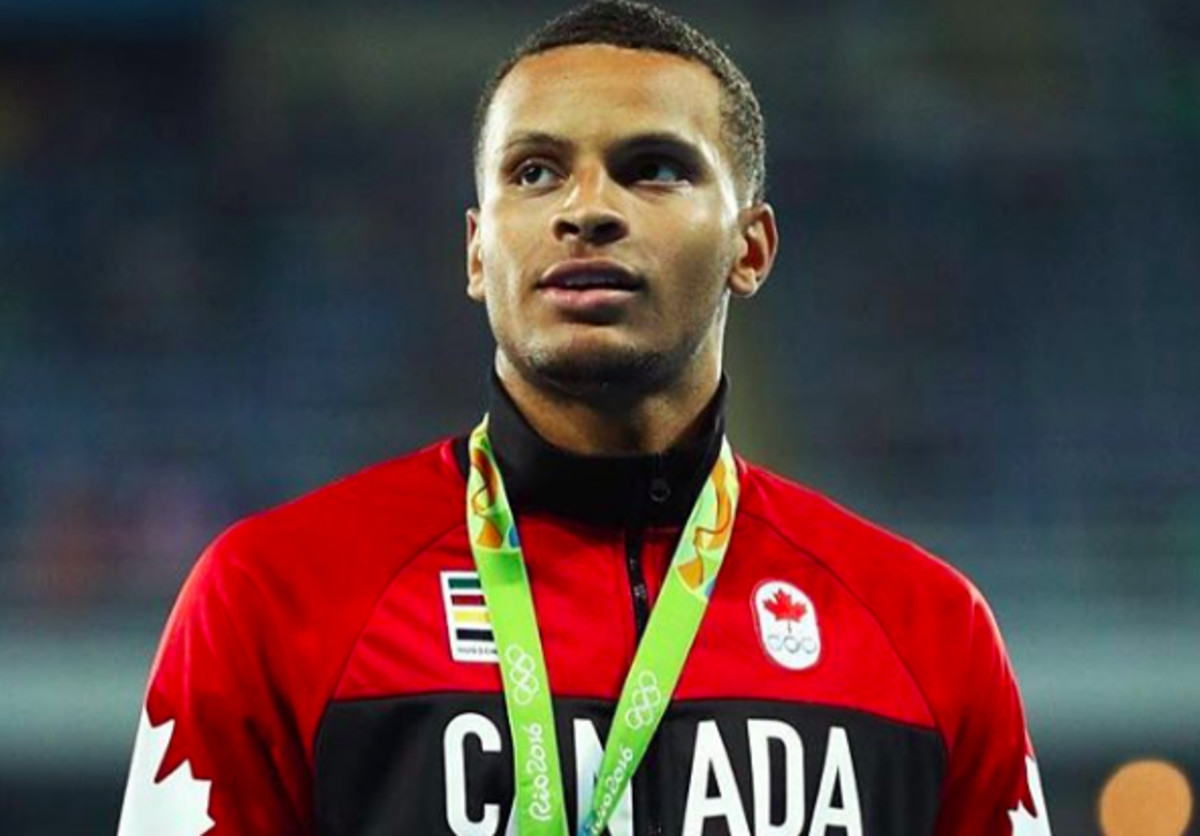 Andre De Grasse is the coolest athlete in Rio. Here is the ...