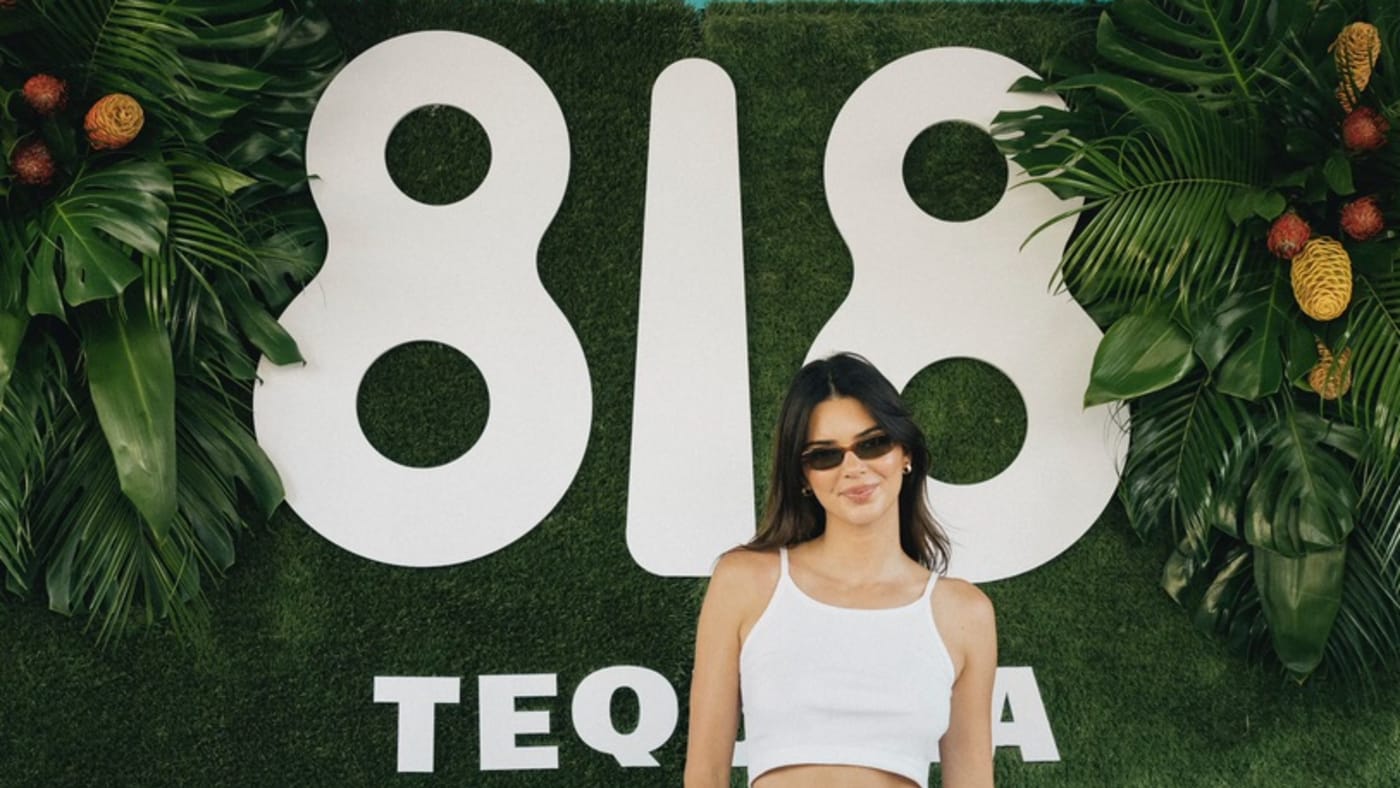 kendall jenner at 818 tequila line