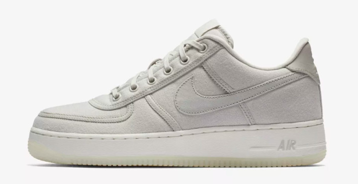 air force 1 canvas light bone