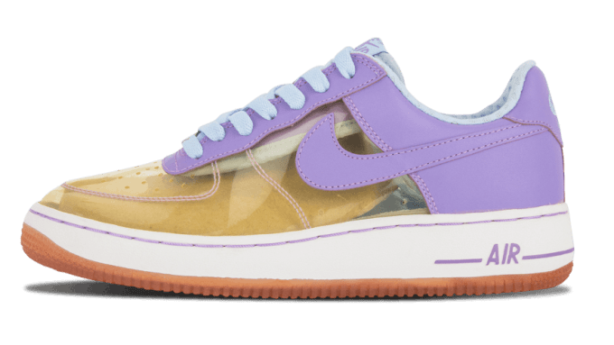 nike air force 1 plastic
