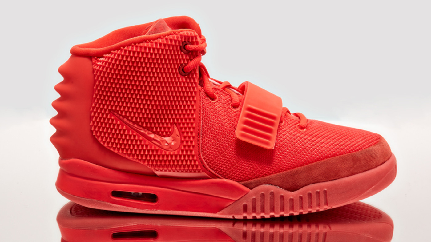 kanye nike red october