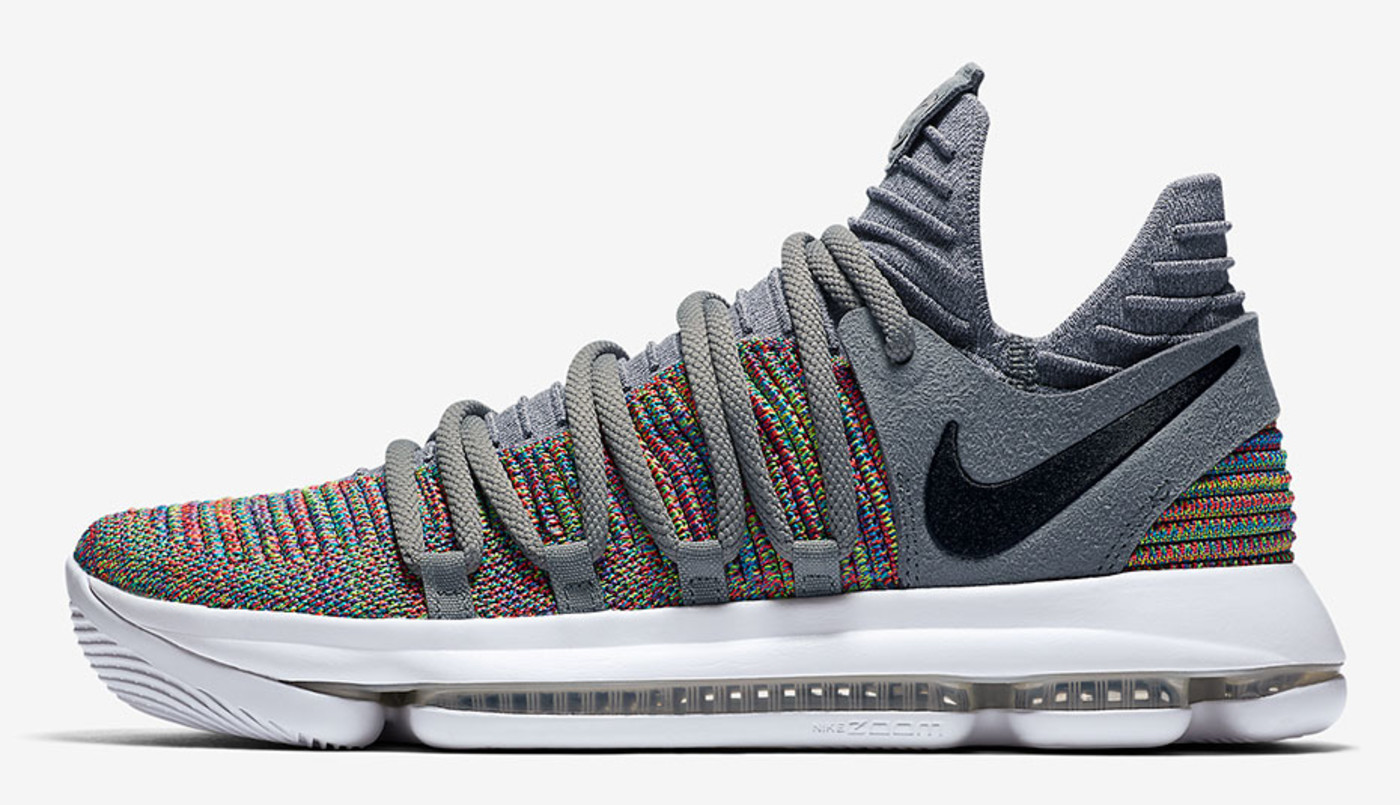 kd multicolor shoes
