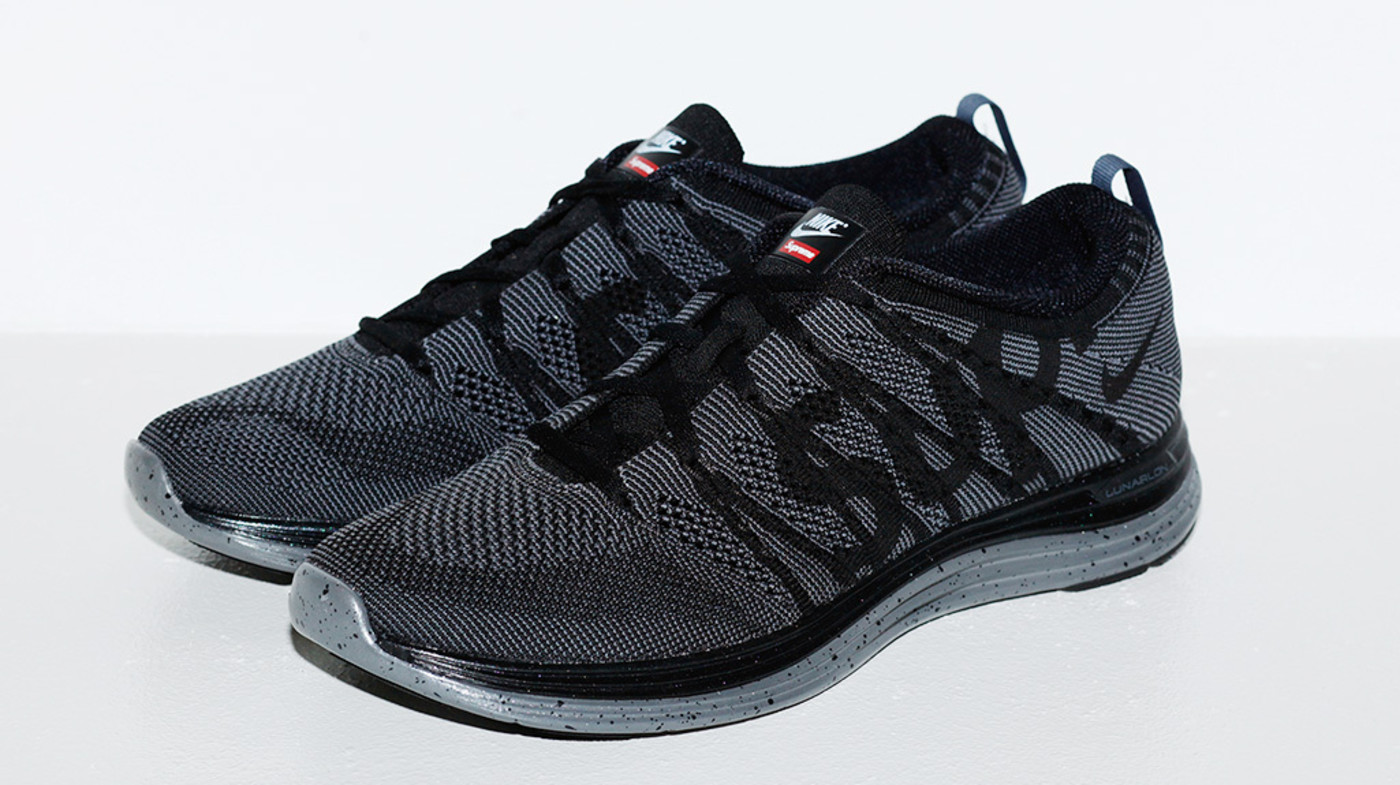 nike flyknit lunar 1 supreme black